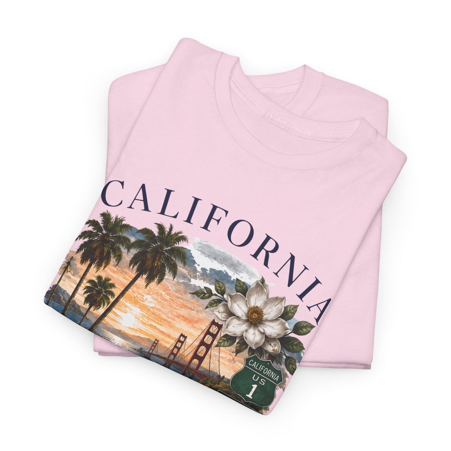 California Vintage Surf T-Shirt — Coastal Sunset Beach Tee