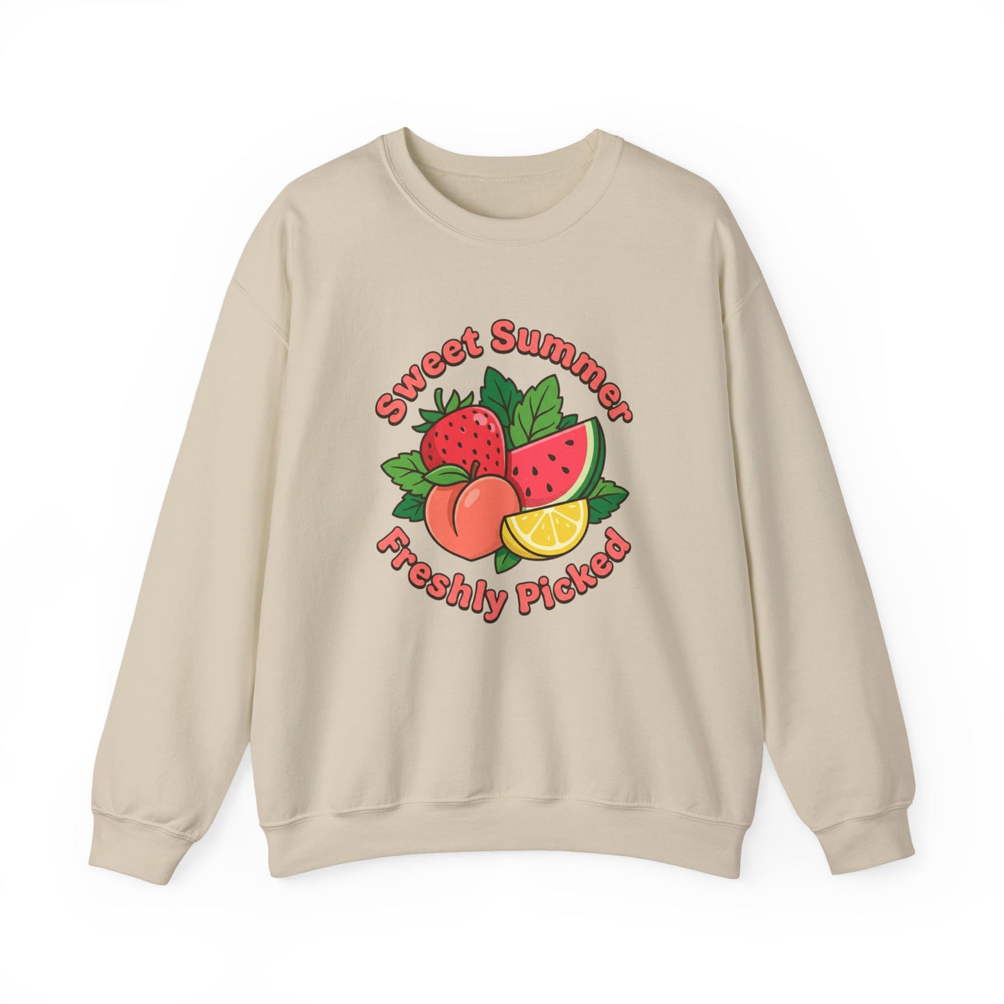 Sweet Summer Freshly Picked Unisex Heavy Blend™ Crewneck Sweatshirt
