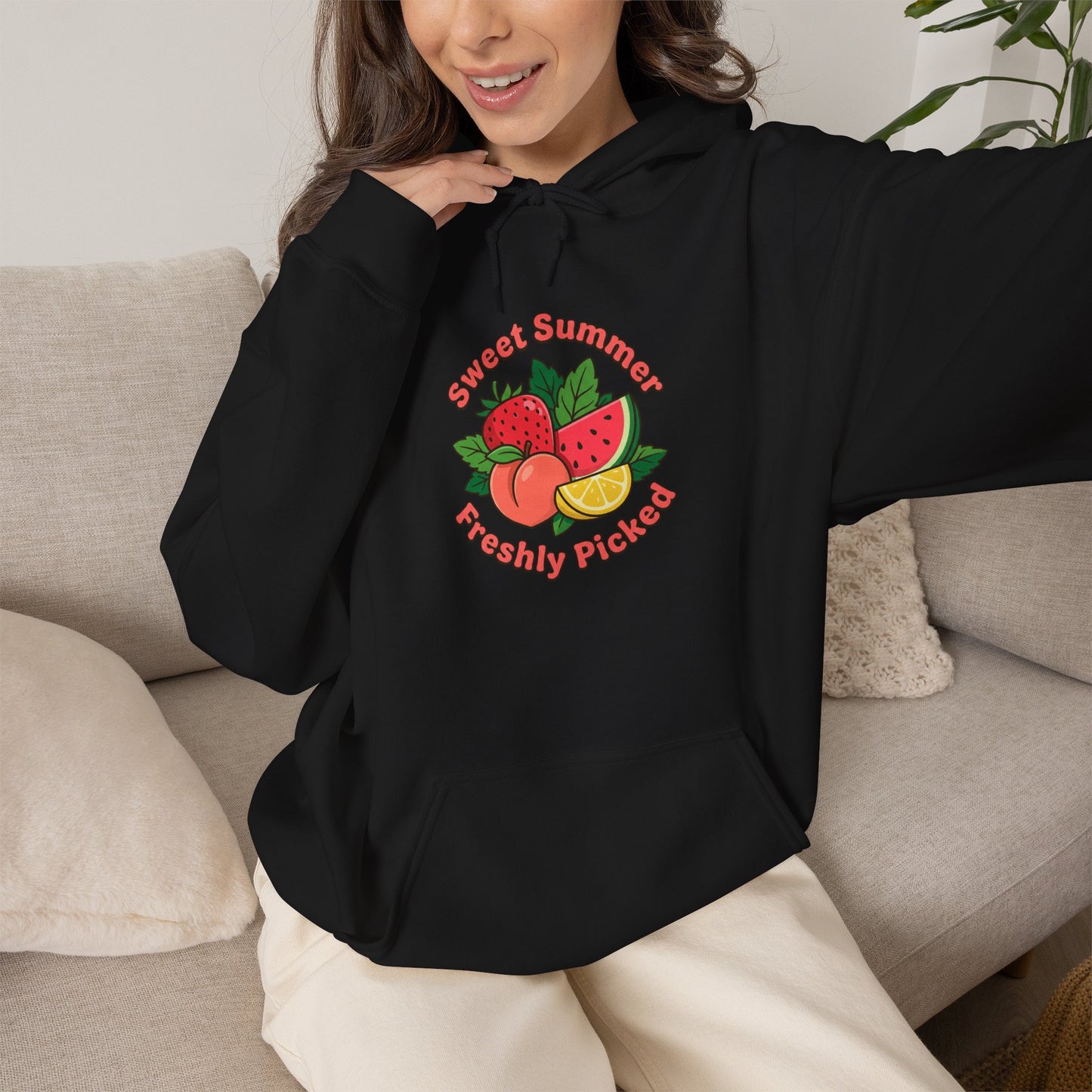 Sweet Summer Freshly Picked Heavy Blend™ Hooded Sweatshirt