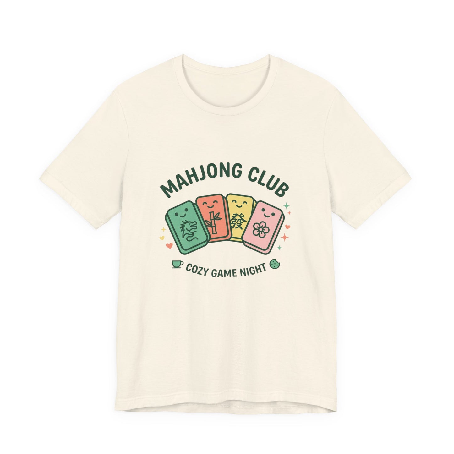 Mahjong Club Unisex Jersey Short Sleeve Tee
