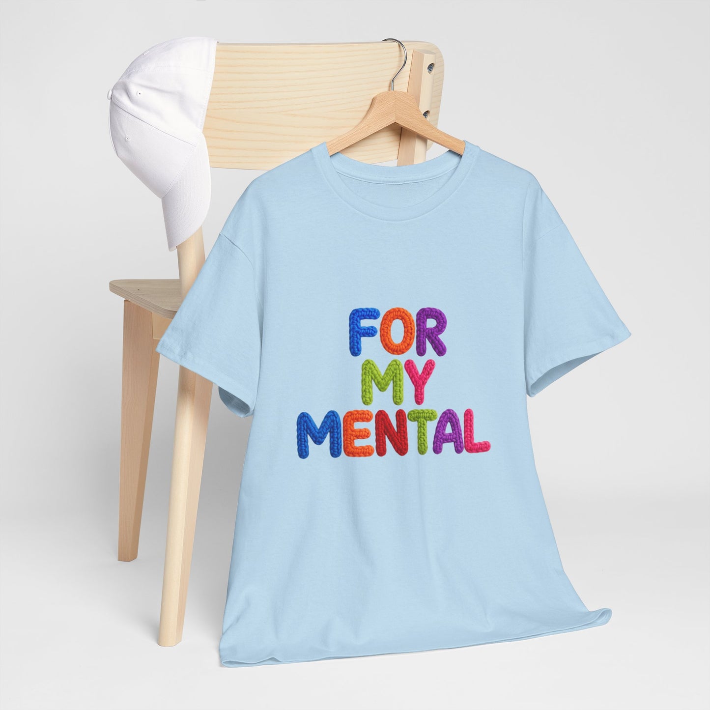 For My Mental Tee Mental Health Awareness Graphic T-Shirt