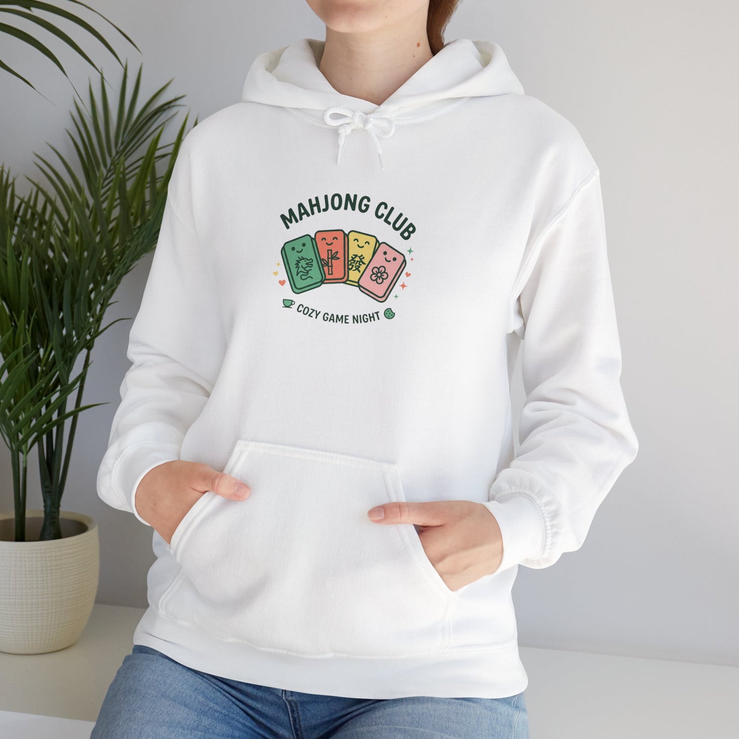 Mahjong Club Heavy Blend™ Hooded Sweatshirt