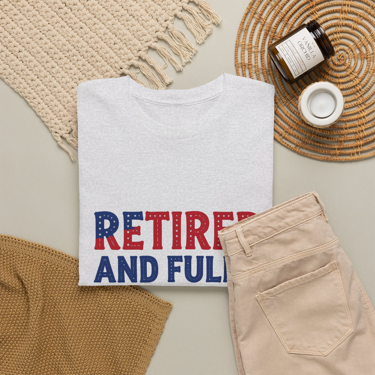 Retired and Fully Committed to Independence Day T-Shirt