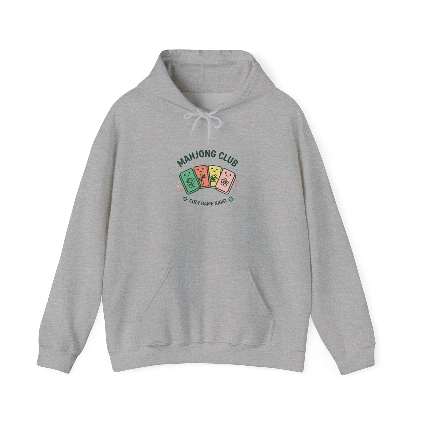 Mahjong Club Heavy Blend™ Hooded Sweatshirt