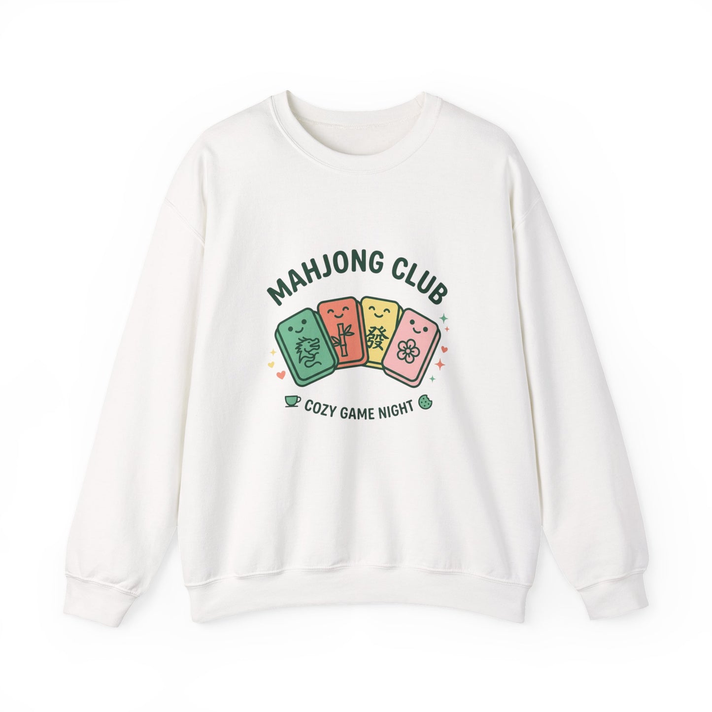 Mahjong Club Heavy Blend™ Crewneck Sweatshirt