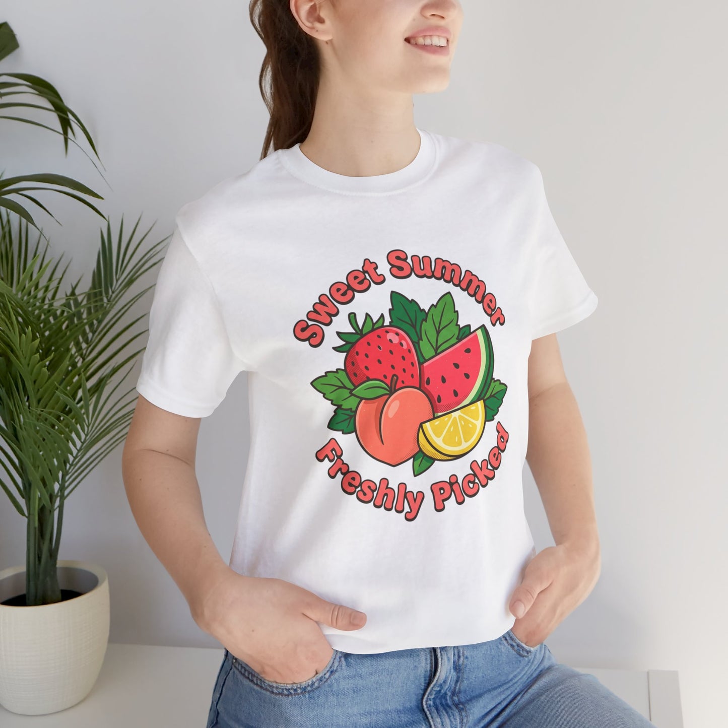 Sweet Summer Freshly Picked Jersey Short Sleeve Tee