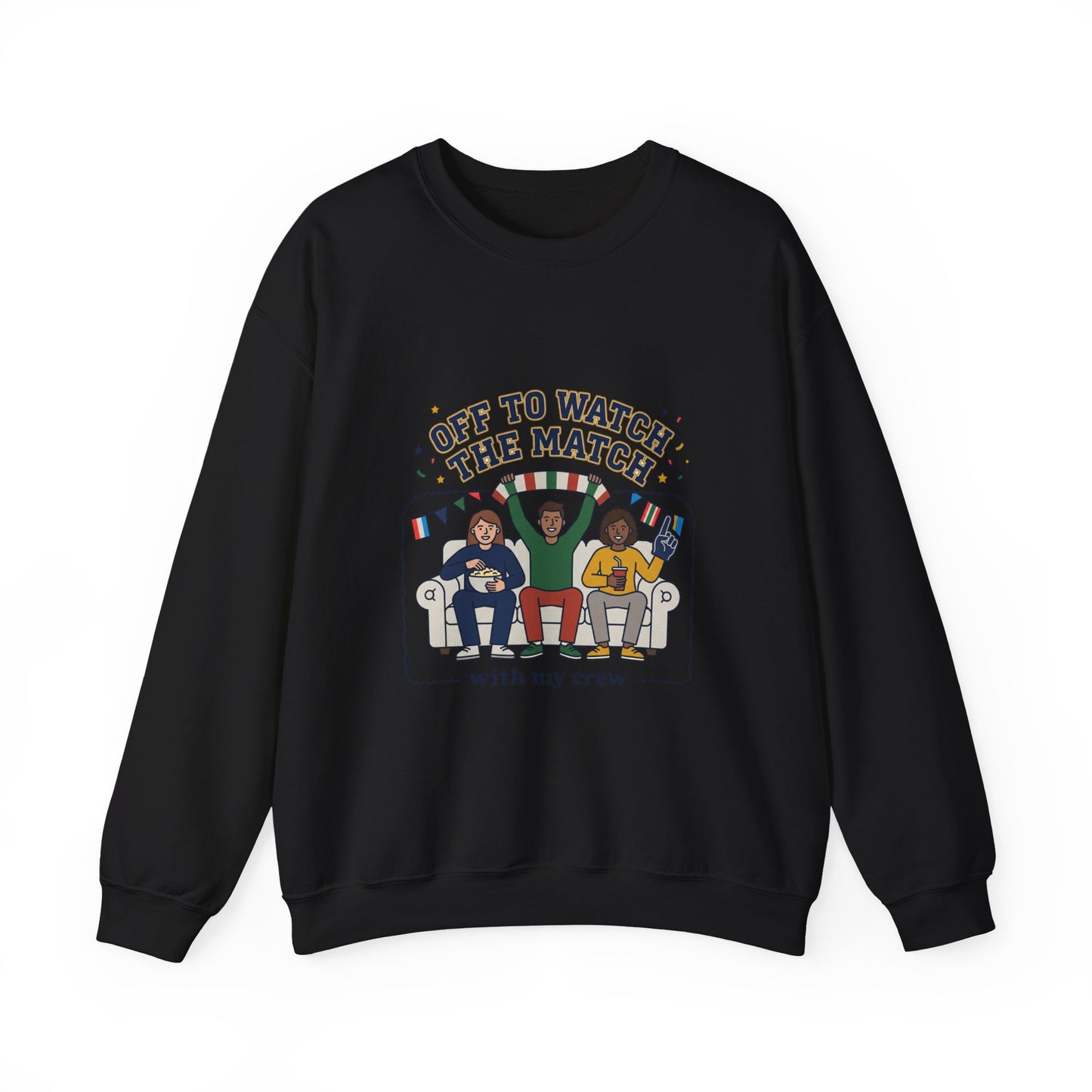 Off to Watch the Match Sweatshirt | soccer watch party, match-day outfit