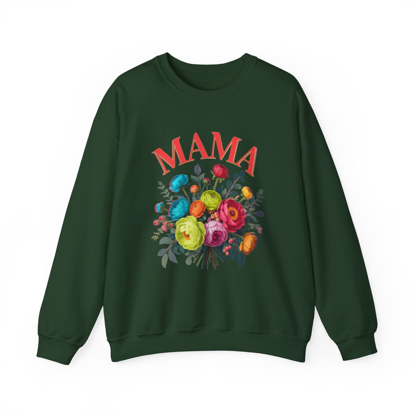Mama Floral Sweatshirt Cozy Mother’s Day Crewneck