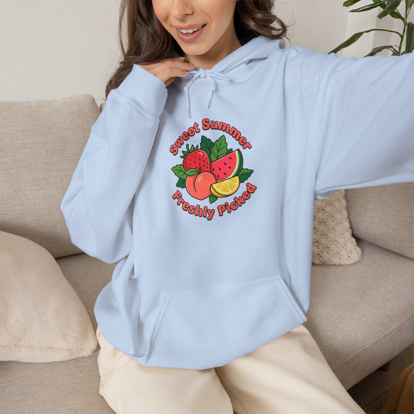 Sweet Summer Freshly Picked Heavy Blend™ Hooded Sweatshirt
