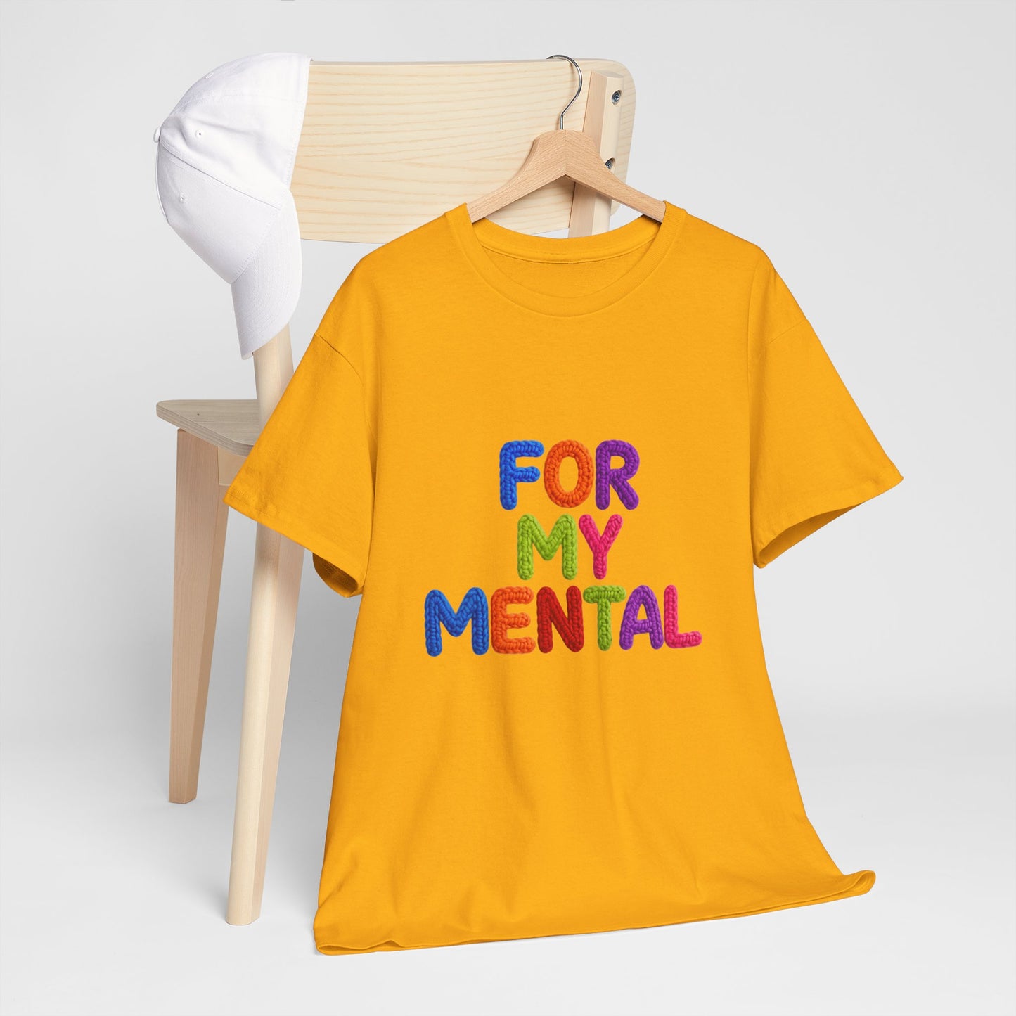 For My Mental Tee Mental Health Awareness Graphic T-Shirt