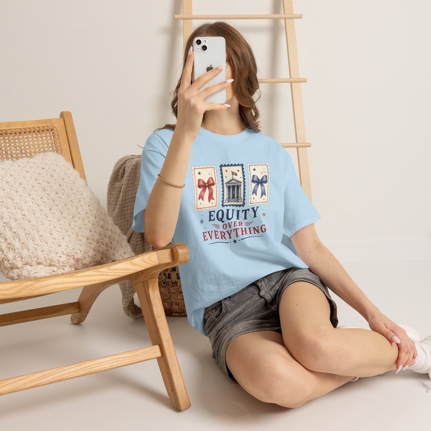 Equity Over Everything Graphic Tee — Patriotic Justice T-Shirt
