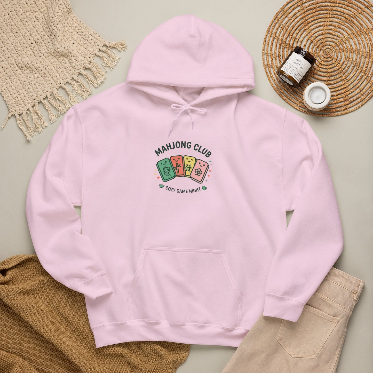 Mahjong Club Heavy Blend™ Hooded Sweatshirt