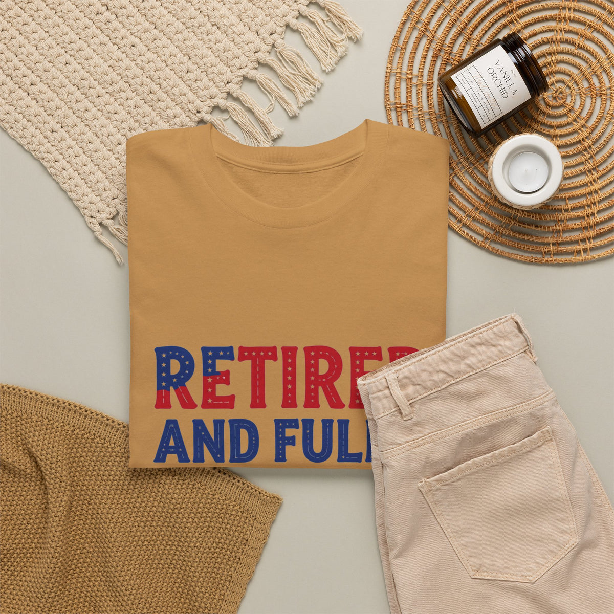 Retired and Fully Committed to Independence Day T-Shirt