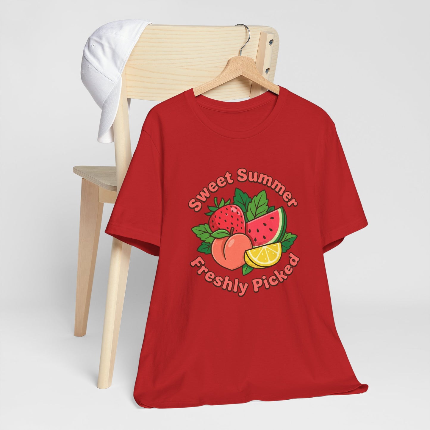 Sweet Summer Freshly Picked Jersey Short Sleeve Tee