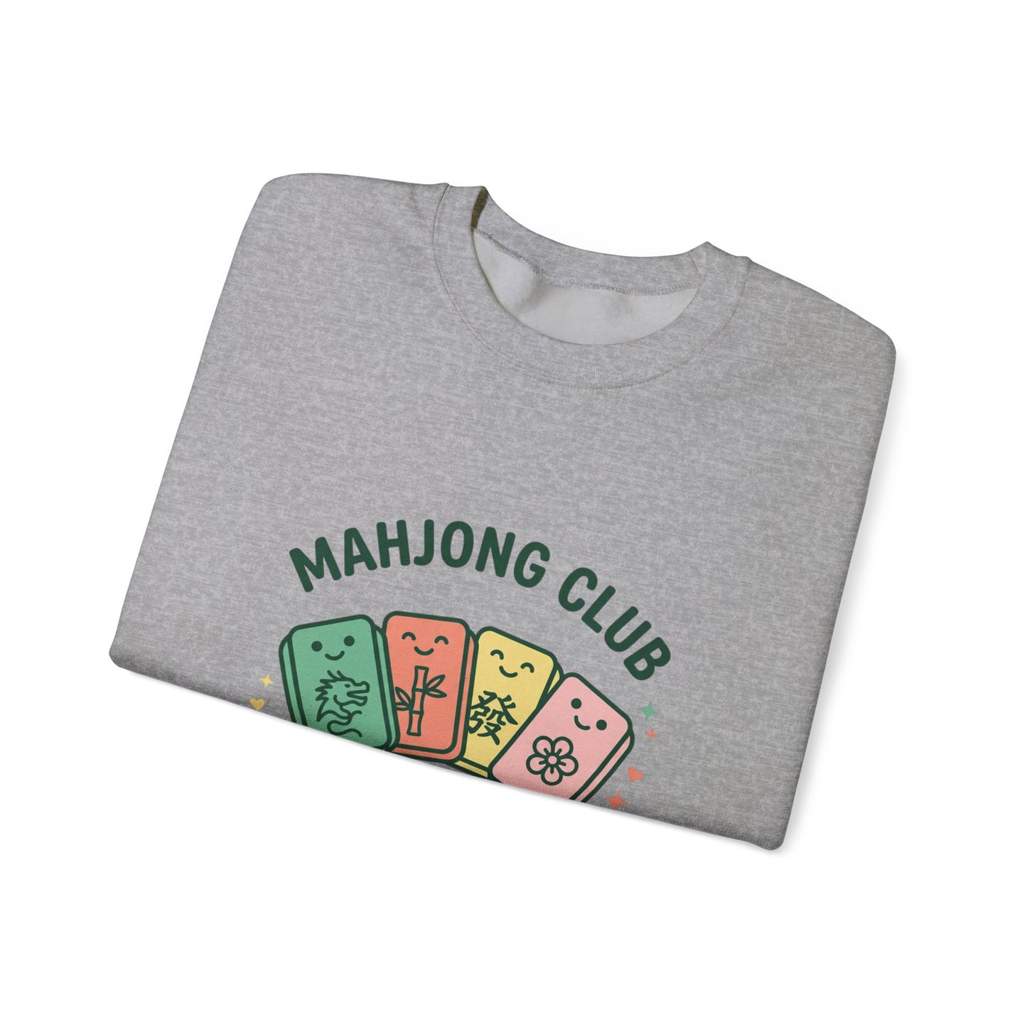 Mahjong Club Heavy Blend™ Crewneck Sweatshirt