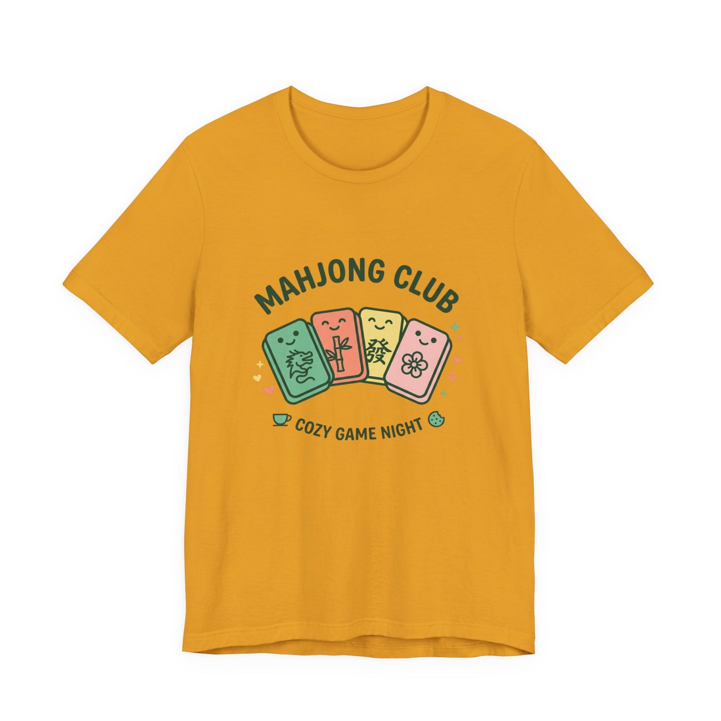 Mahjong Club Unisex Jersey Short Sleeve Tee