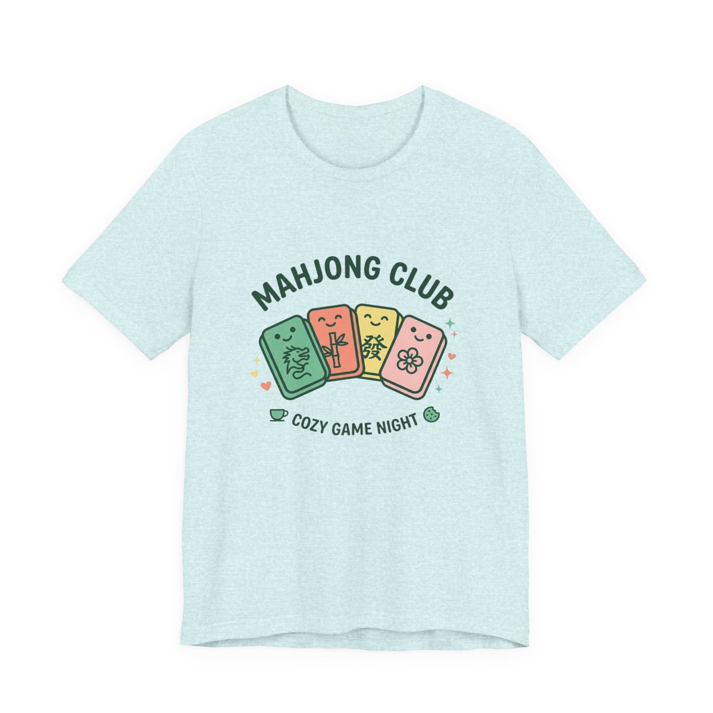 Mahjong Club Unisex Jersey Short Sleeve Tee