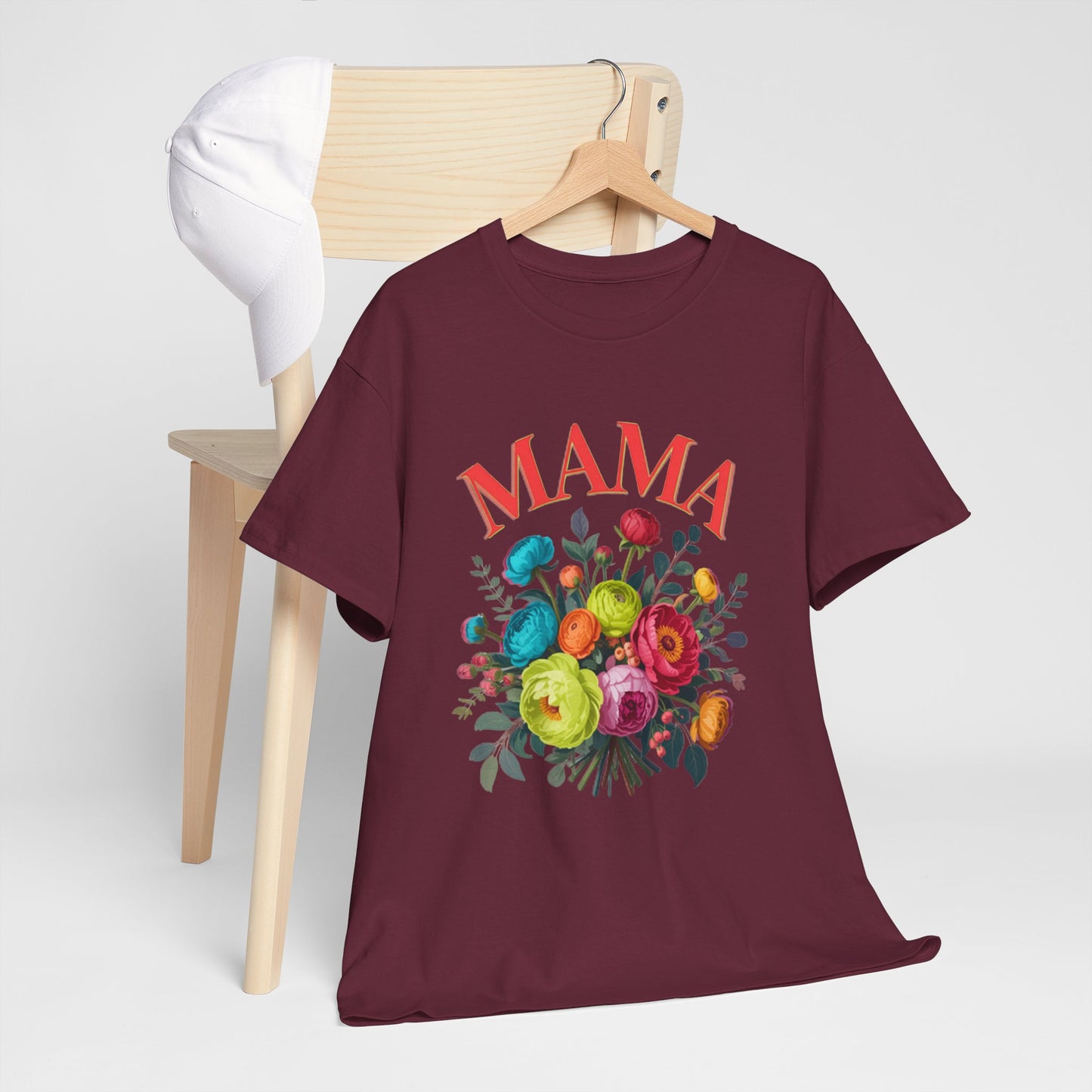 Mama Floral T-Shirt  Mother's Day Floral Tee for Moms