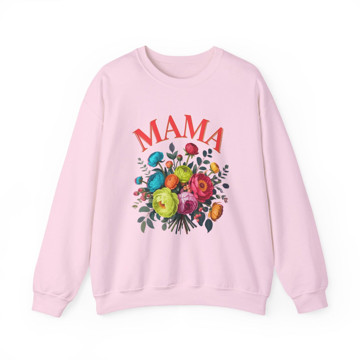 Mama Floral Sweatshirt Cozy Mother’s Day Crewneck