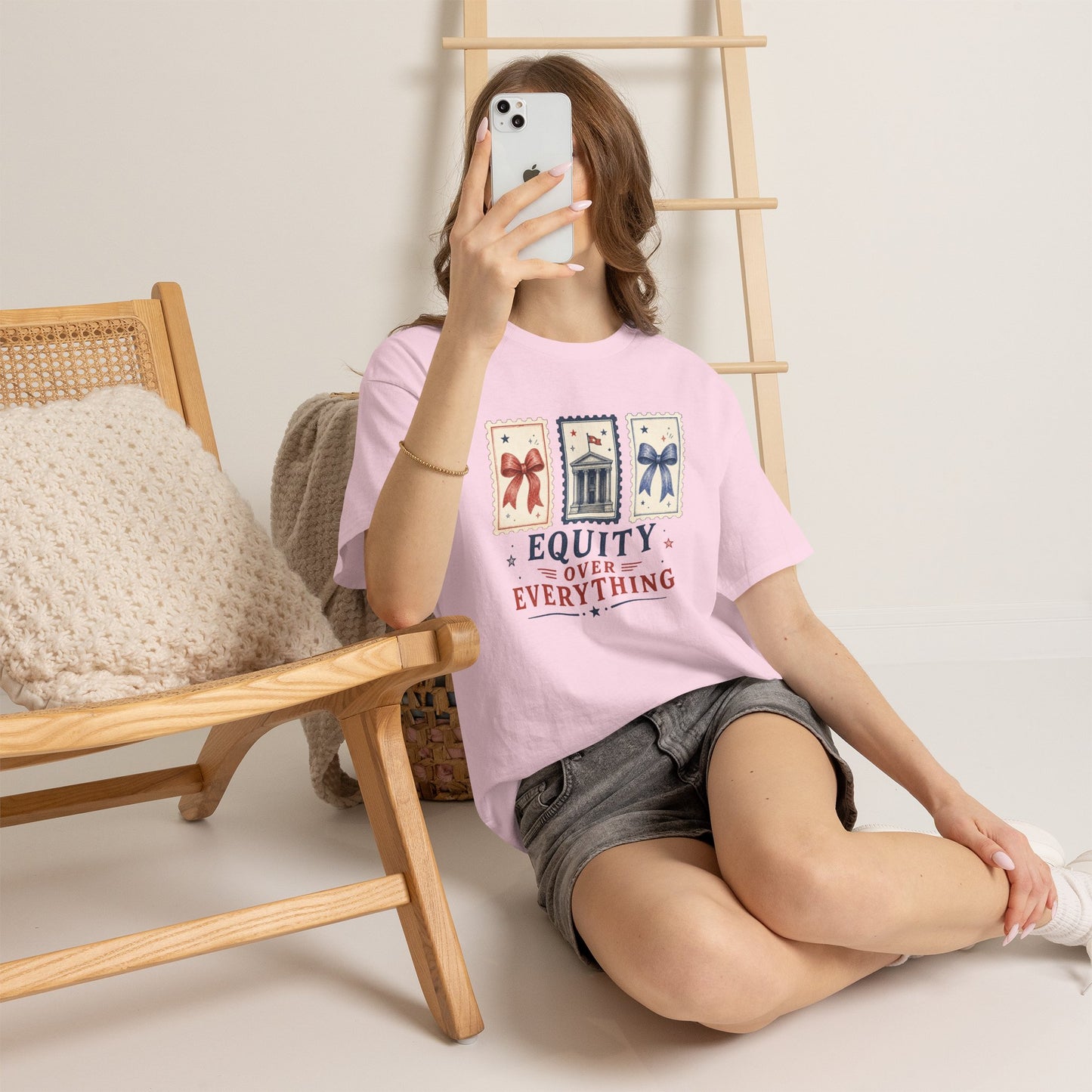 Equity Over Everything Graphic Tee — Patriotic Justice T-Shirt