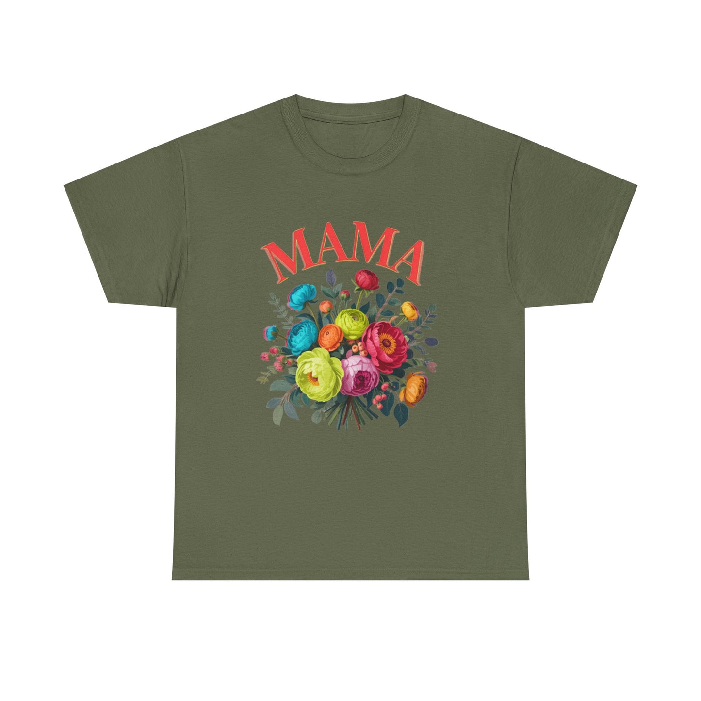 Mama Floral T-Shirt  Mother's Day Floral Tee for Moms