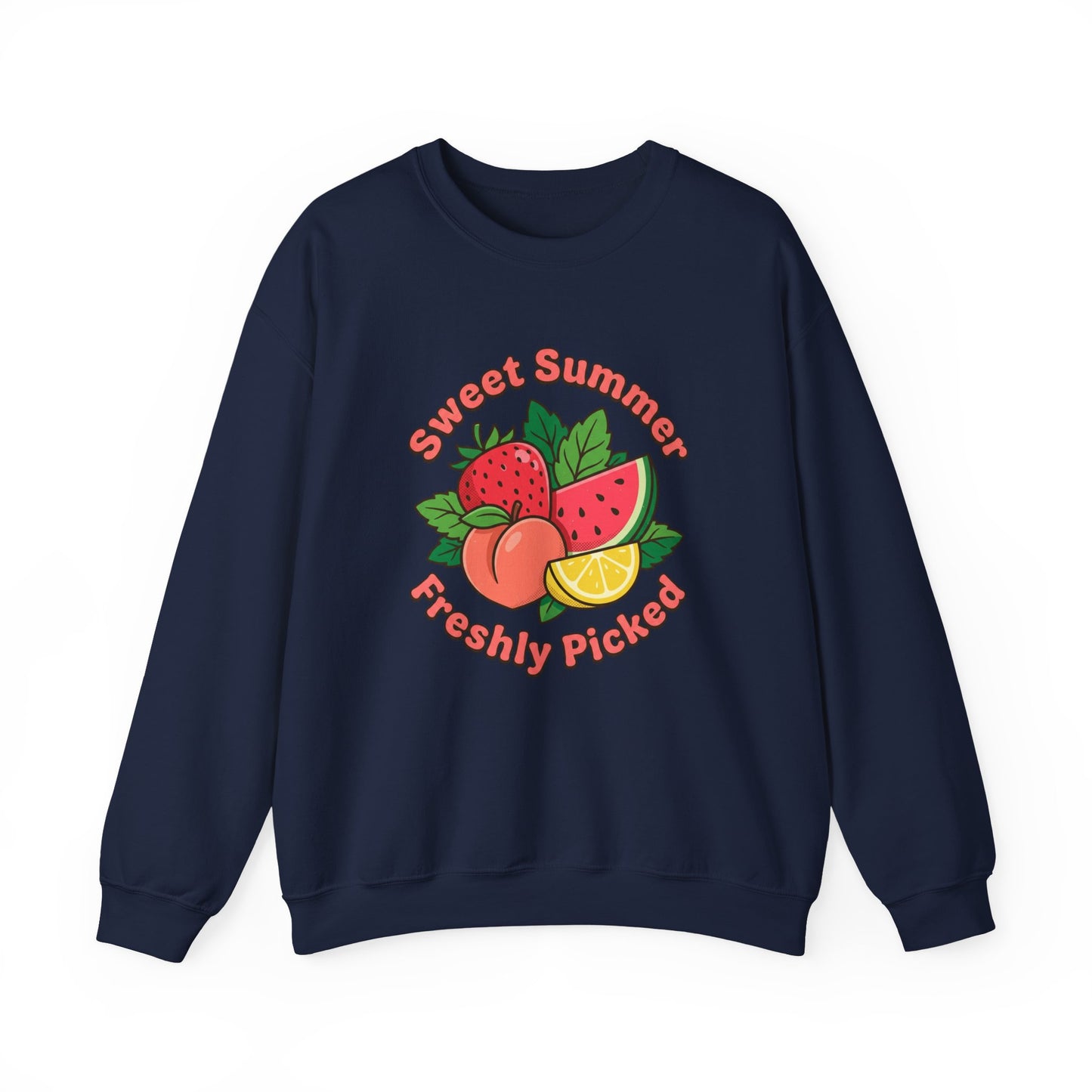 Sweet Summer Freshly Picked Unisex Heavy Blend™ Crewneck Sweatshirt