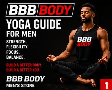 BBB Body – Yoga Guide for Men: 30 Day Challenge (Digital Download)