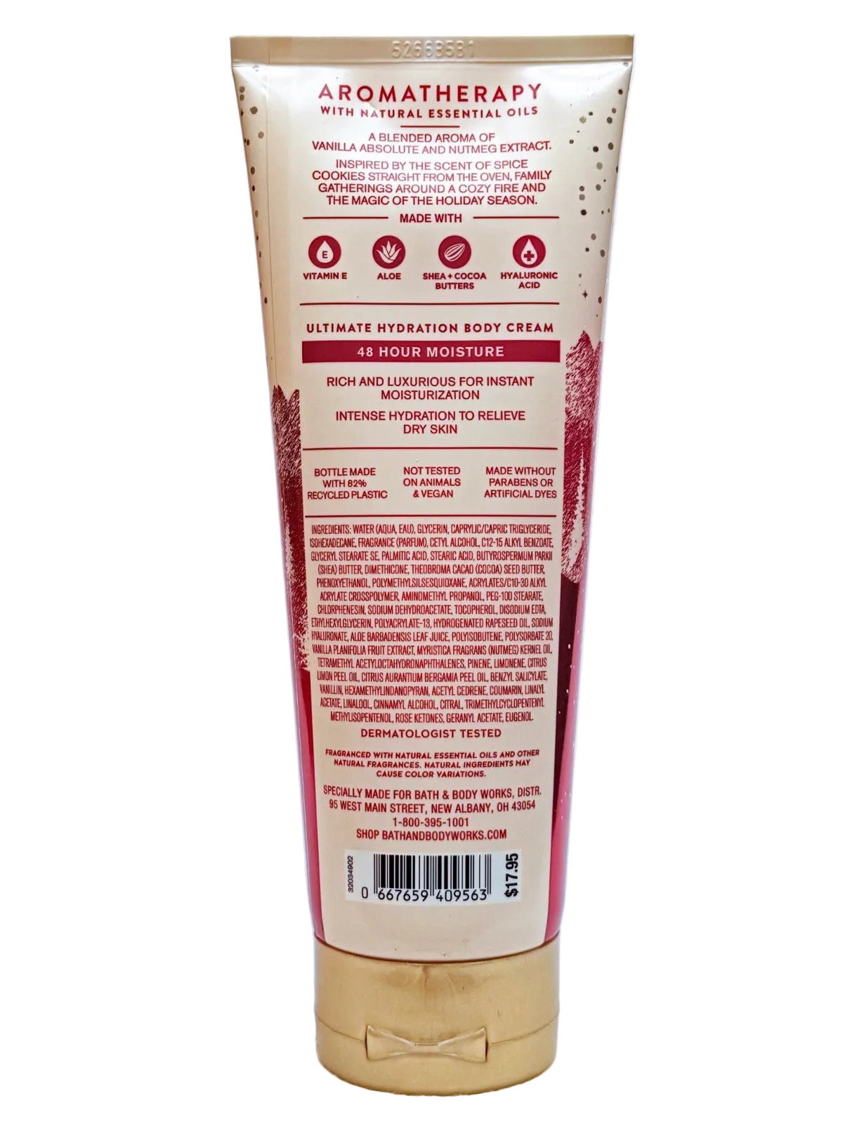 Vanilla Nutmeg Ultimate Hydration Body Cream - view 2