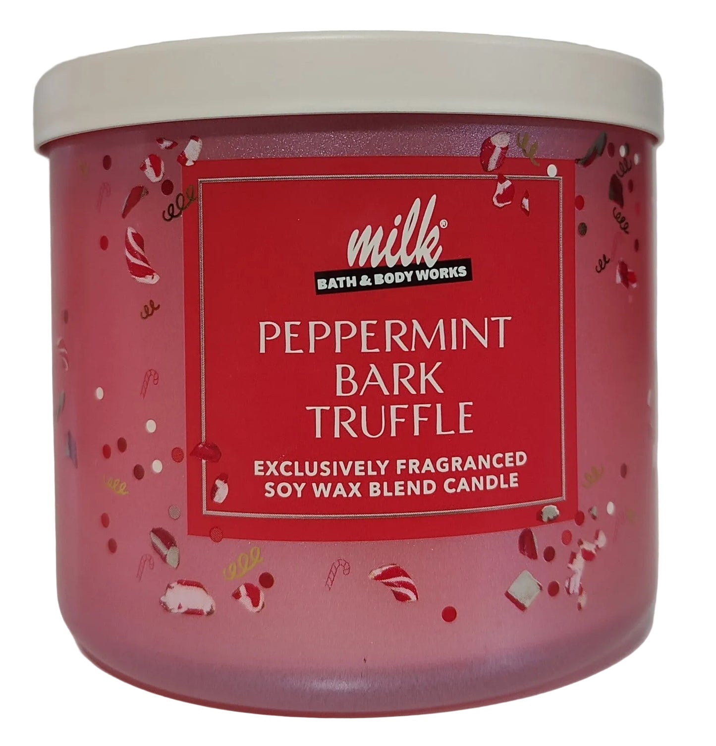 Bath & Body Works Peppermint Bark Truffle 3-Wick Candle 14.5 oz