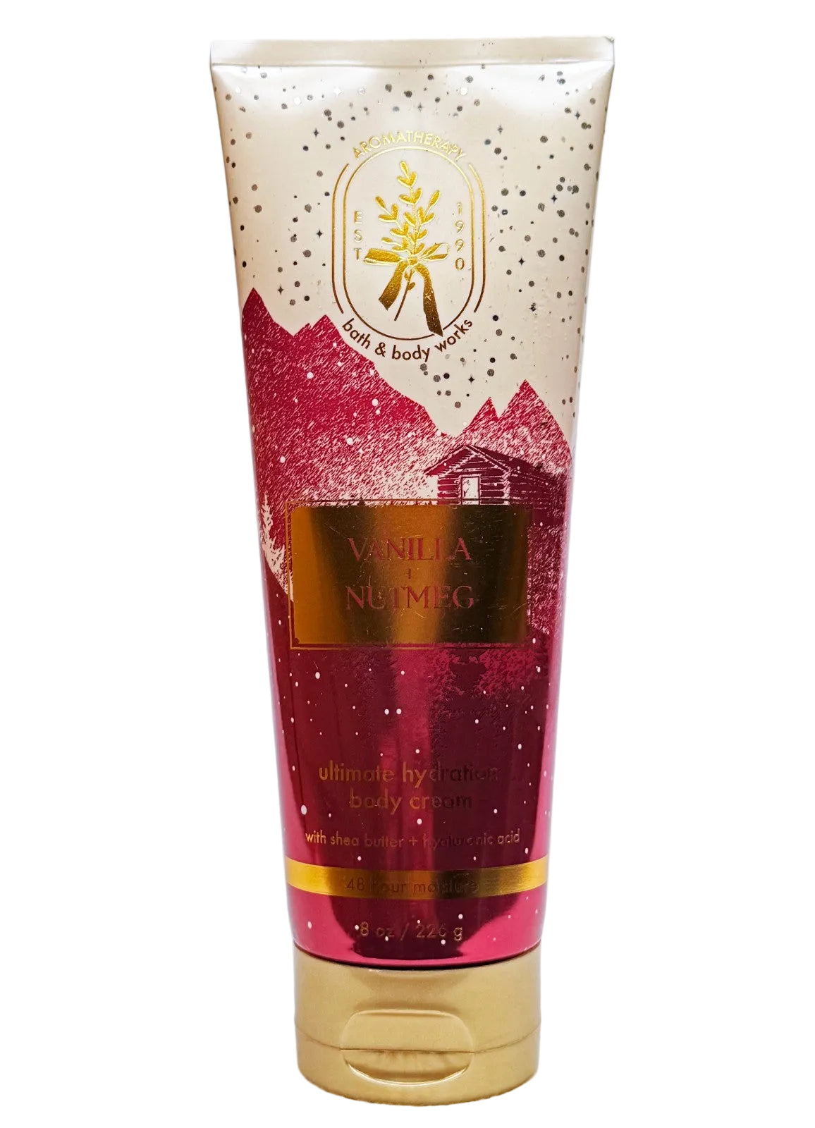 Bath & Body Works Vanilla Nutmeg Ultimate Hydration Body Cream 8 oz