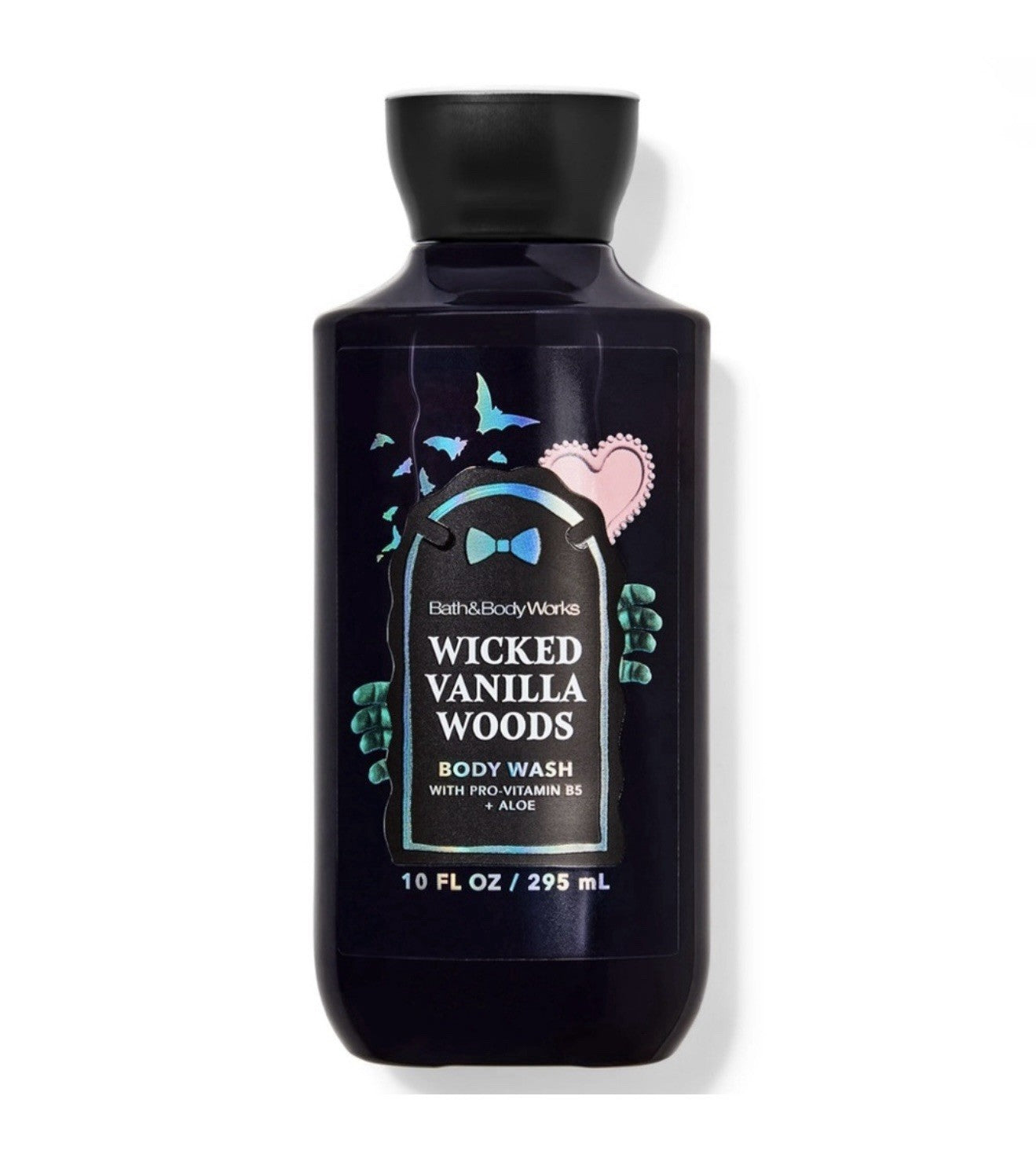 Bath & Body Works Wicked Vanilla Woods Shower Gel 10 oz - front