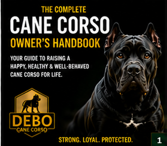 The Complete Cane Corso Owner's Handbook | Digital Care & Training Guide - Digital Download