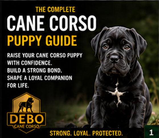 The Complete Cane Corso Puppy Guide | Digital New Owner Handbook - Digital Download