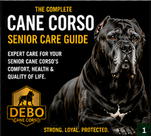 The Complete Cane Corso Senior Care Guide | Digital Handbook for Aging Dogs - Digital Download