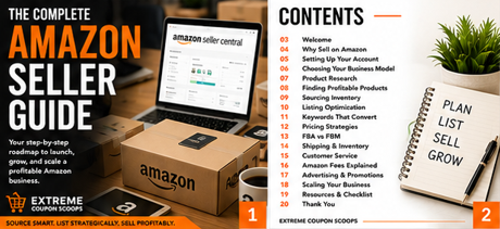Extreme Coupon Scoops – The Complete Amazon Seller Guide (Digital Download)
