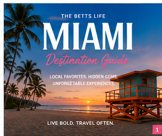 Miami Destination Guide - Digital Download