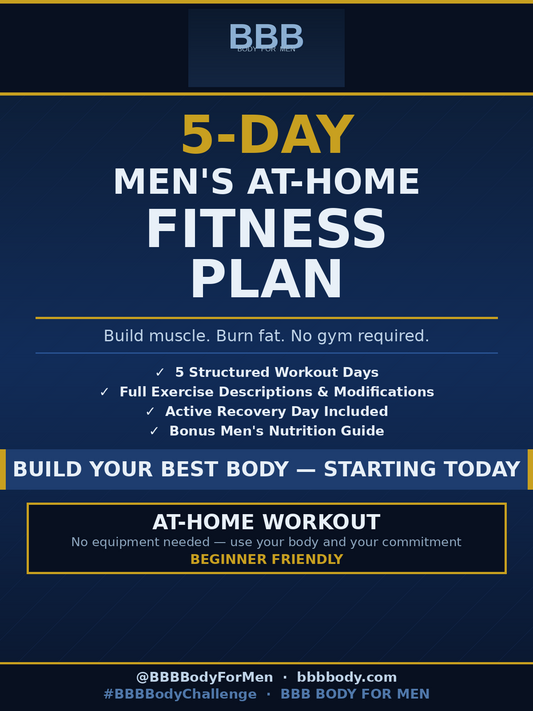 BBB Body — 5-Day Beginner At-Home Fitness Plan (Digital Download)