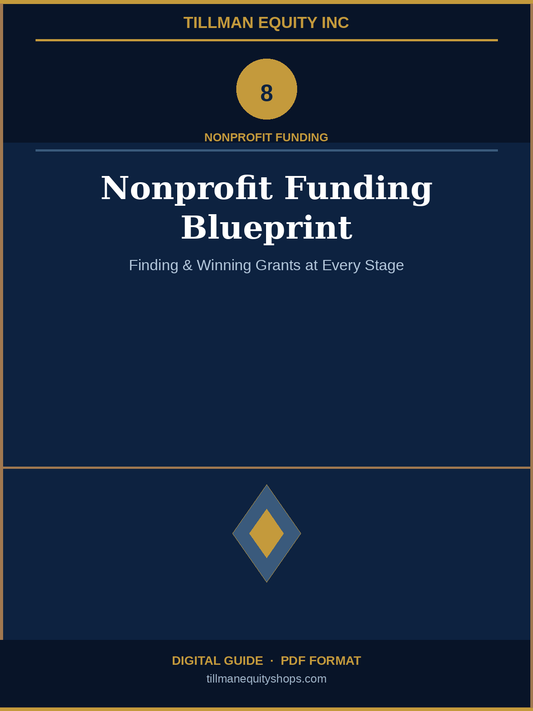 Nonprofit Funding Blueprint – Finding & Winning Grants (Digital Download)