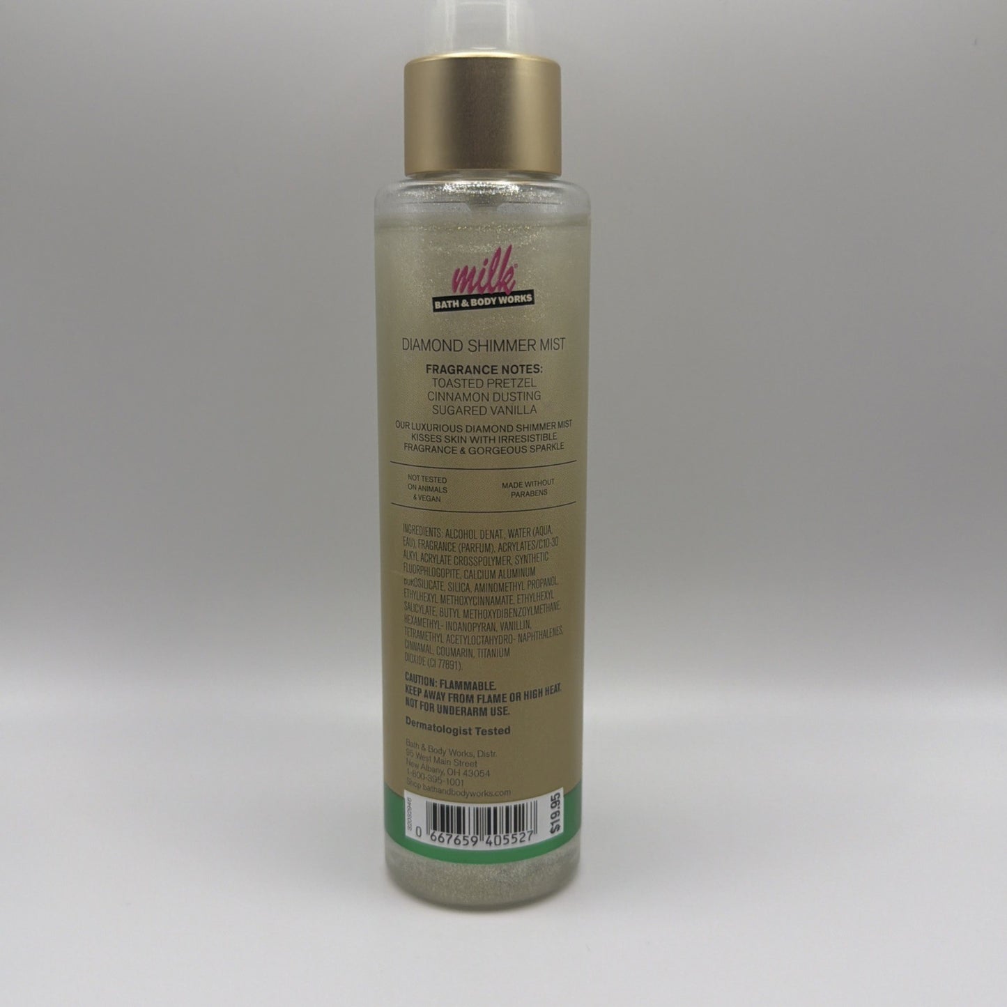 Bath & Body Works Cinnamon Sugar Pretzel Cookie Shimmer Mist - view 2